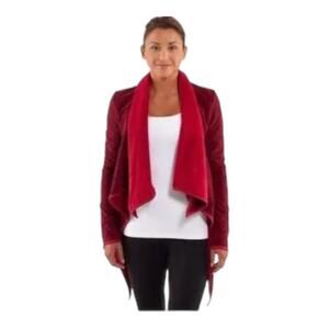 Lululemon Presence Of Mind Jacket Deepest Cranberry Size  2